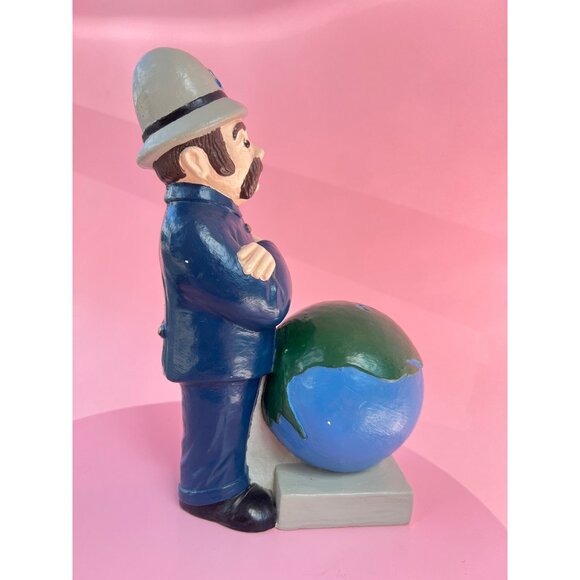 Pinkerton Security Service officer and globe 1992 VTG GC - Picture 5 of 7